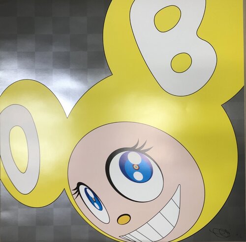 And then and then and then and then and then (yellow) di Takashi Murakami, Stampa in vendita su Singulart