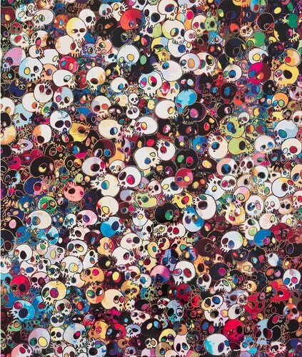 There are little people inside me di Takashi Murakami, Stampa in vendita su Singulart