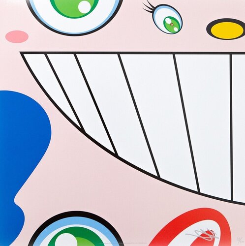 We Are The Square Jocular Clan 2 di Takashi Murakami, Stampa in vendita su Singulart
