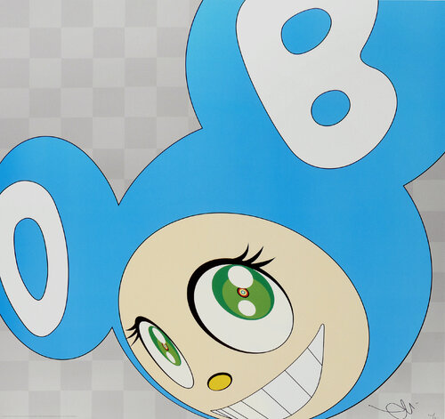And then, and then, and then, and then, and then (Aqua Blue) di Takashi Murakami, Stampa in vendita su Singulart