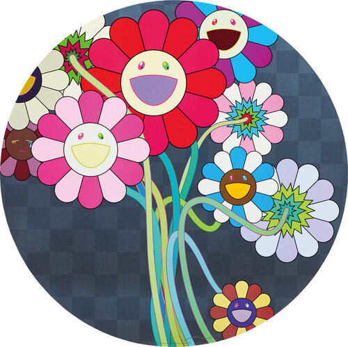 Warhol - Silver di Takashi Murakami, Stampa in vendita su Singulart