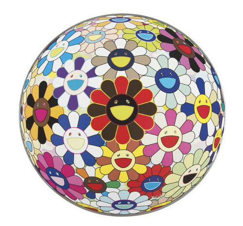 Flower Ball (Lots of Colors) di Takashi Murakami, Stampa in vendita su Singulart