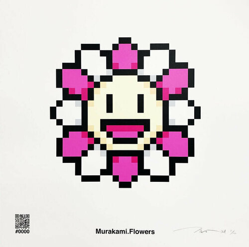 Murakami.Flower #0000 di Takashi Murakami, Stampa in vendita su Singulart