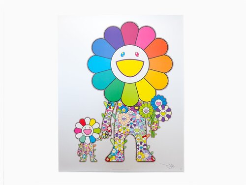 FlowerParent and Child van Takashi Murakami, Afdruk te koop op Singulart