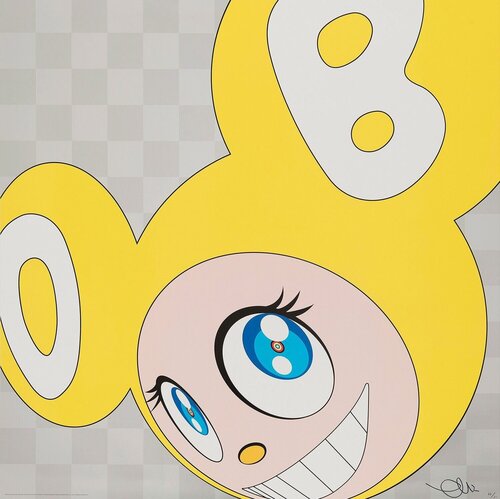 And then and then and then and then and then (Yellow) van Takashi Murakami, Afdruk te koop op Singulart