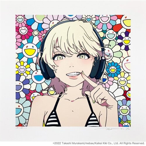Takashi Murakami & Mebae Smile 01 M.F di Takashi Murakami, Stampa in vendita su Singulart