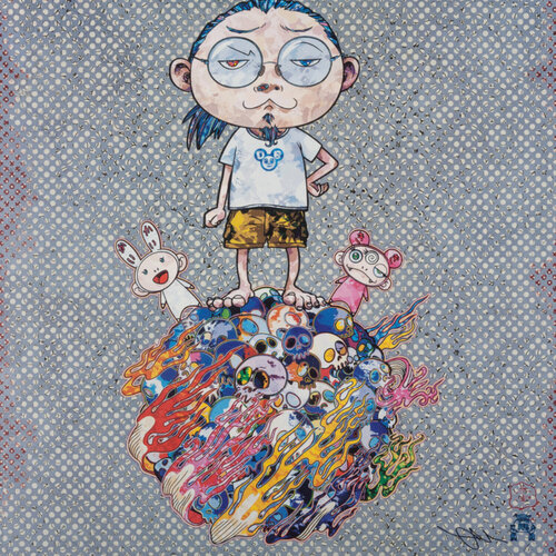 Kaikai, Kiki and me van Takashi Murakami, Afdruk te koop op Singulart