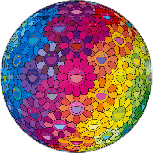 Inside the Rainbow's Heart van Takashi Murakami, Afdruk te koop op Singulart