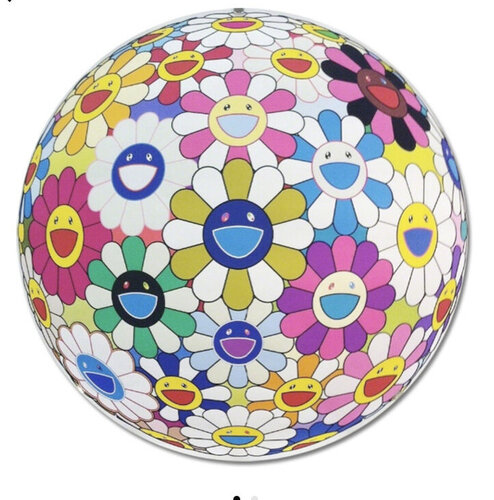 Flower Ball (3D) Autumn van Takashi Murakami, Afdruk te koop op Singulart