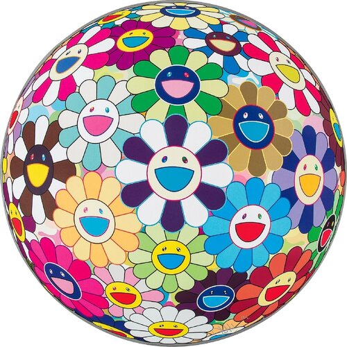 Flower Ball (3-D) Kindergarten van Takashi Murakami, Afdruk te koop op Singulart