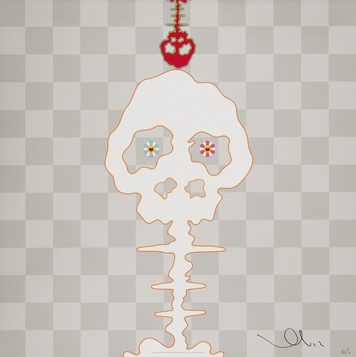 Dokuro silver van Takashi Murakami, Afdruk te koop op Singulart