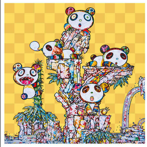 Panda Cubs Panda Cubs van Takashi Murakami, Afdruk te koop op Singulart