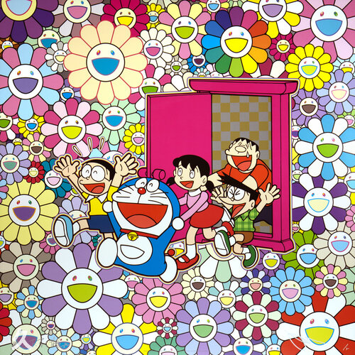 Saved by Dokodemo Door - Anywhere Door par Takashi Murakami, Édition en vente sur Singulart
