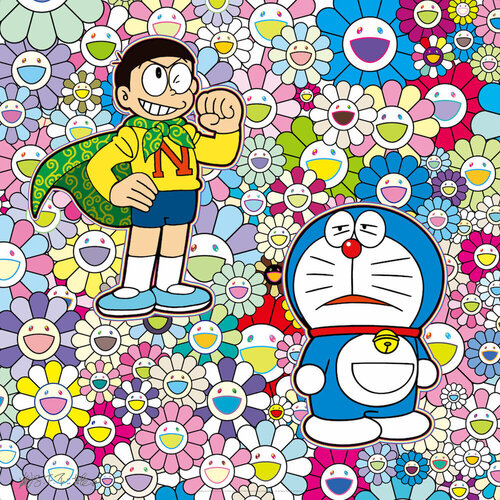 FEELING LIKE A POWER MAN! BUT ARE YOU SURE YOU'RE OKAY? par Takashi Murakami, Édition en vente sur Singulart