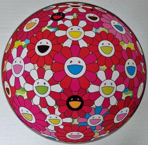 Flowerball (3D) Babils par Takashi Murakami, Édition en vente sur Singulart