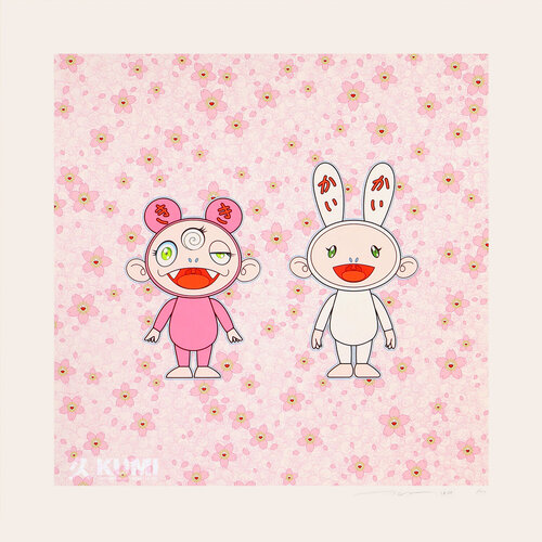 Cherry Blossoms in Bloom Kaikai Kiki van Takashi Murakami, Afdruk te koop op Singulart
