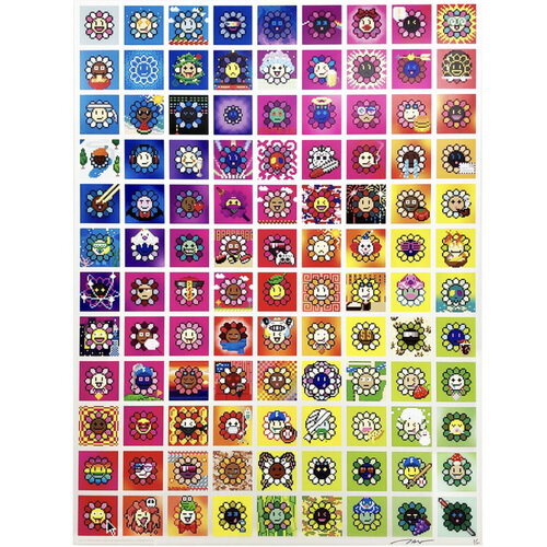 108 BONNŌ MURAKAMI.FLOWERS van Takashi Murakami, Afdruk te koop op Singulart
