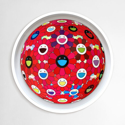 Flower Ball Burning Blood van Takashi Murakami, Afdruk te koop op Singulart