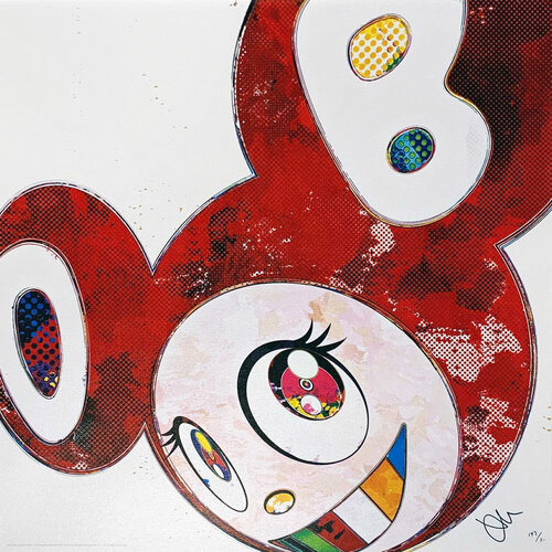 And Then x 6 (Vermillion: The Superflat Method) van Takashi Murakami, Afdruk te koop op Singulart
