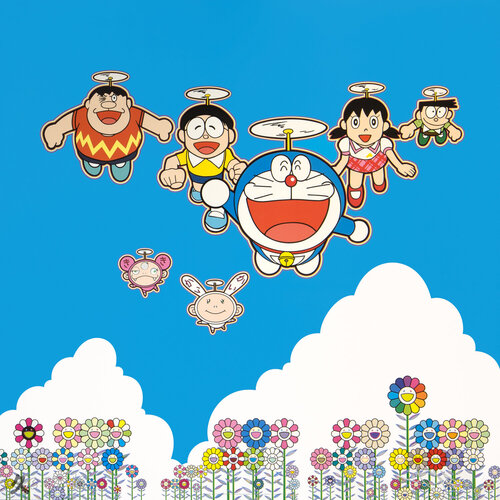Doraemon: Wouldn’t It Be Nice If We Could Do This and That van Takashi Murakami, Afdruk te koop op Singulart