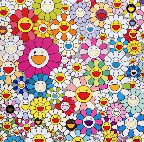 Flowers from the village of ponkotan van Takashi Murakami, Afdruk te koop op Singulart
