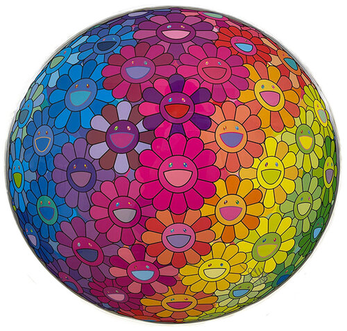 Inside the Rainbow's Heart van Takashi Murakami, Afdruk te koop op Singulart