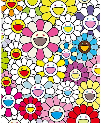 Small Flower: Pink, Purple and Various Colours di Takashi Murakami, Stampa in vendita su Singulart
