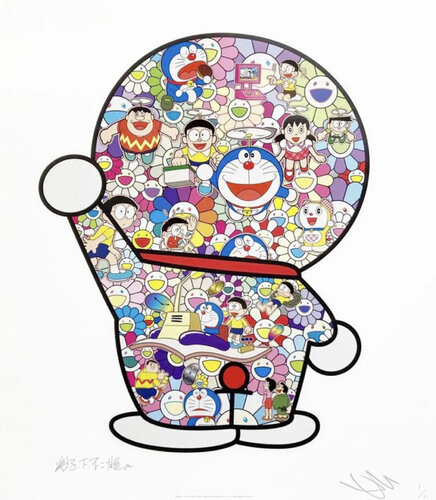 Time with friends di Takashi Murakami, Stampa in vendita su Singulart