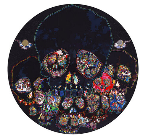 The Moon Over the Ruined Castle di Takashi Murakami, Stampa in vendita su Singulart