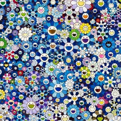 Shangri-la Blue par Takashi Murakami, Édition en vente sur Singulart