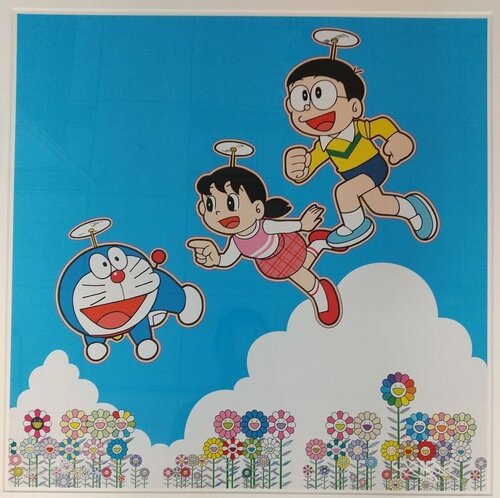 Doraemon: A Blue Sky! Like We Could Go On Forever! par Takashi Murakami, Édition en vente sur Singulart