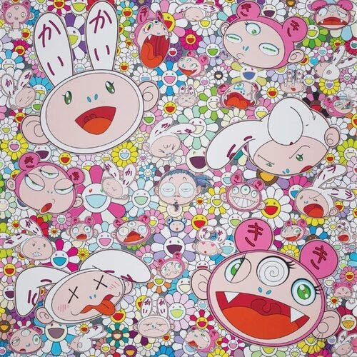 You have all sorts of ups and downs in life. Right, Kaikai and Kiki ?! di Takashi Murakami, Stampa in vendita su Singulart