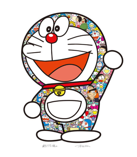 Doraemon: Thank You di Takashi Murakami, Stampa in vendita su Singulart