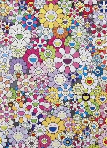 An Homage to Yves Klein Multicolor B di Takashi Murakami, Stampa in vendita su Singulart