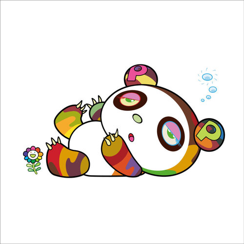 PANDA IS SLEEPY AND SLEEPY di Takashi Murakami, Stampa in vendita su Singulart