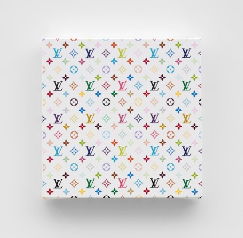 Monogram Multicolore - White di Takashi Murakami, Stampa in vendita su Singulart