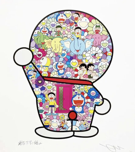 A Journey into another dimension di Takashi Murakami, Stampa in vendita su Singulart