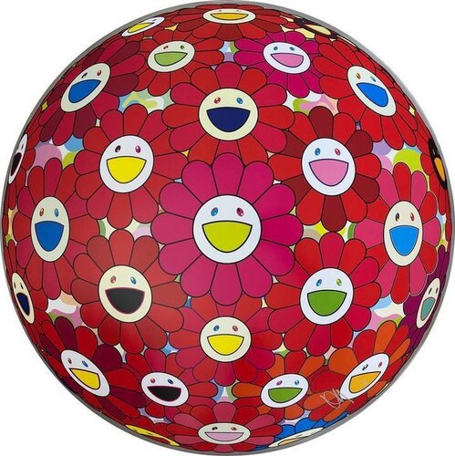 Thinking Matter (Red) di Takashi Murakami, Stampa in vendita su Singulart