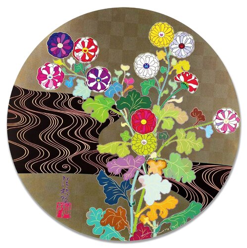 Kansei Korin Gold van Takashi Murakami, Afdruk te koop op Singulart