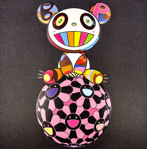 Pandakashi (Black) van Takashi Murakami, Afdruk te koop op Singulart