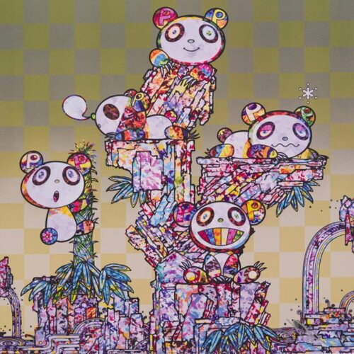 Panda Cubs 1 van Takashi Murakami, Afdruk te koop op Singulart