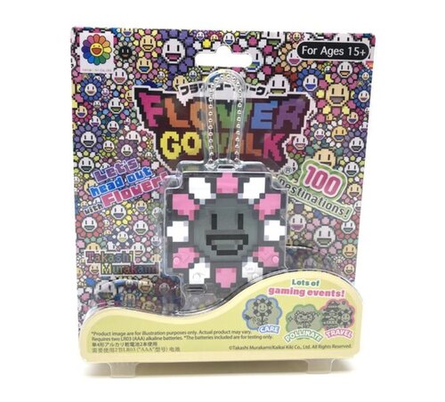 Flower Go Walk Game White/Pink van Takashi Murakami, Andere media te koop op Singulart