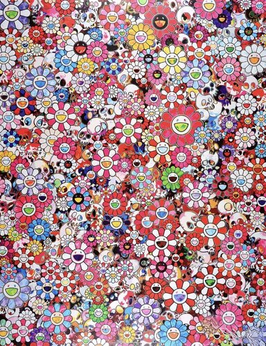 Dazzling circus: Embrace peace and darkness within thy heart van Takashi Murakami, Afdruk te koop op Singulart
