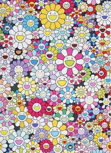 Shangri-La Multicolor van Takashi Murakami, Afdruk te koop op Singulart