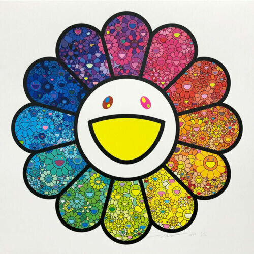 A Flower Forest van Takashi Murakami, Afdruk te koop op Singulart