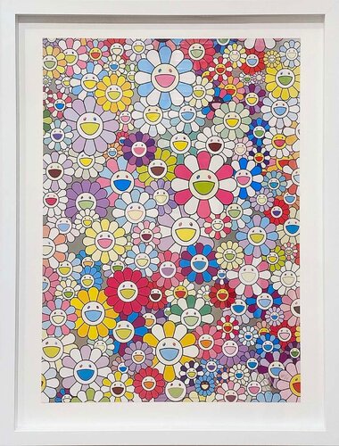 Champagne Supernova van Takashi Murakami, Afdruk te koop op Singulart