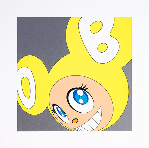 And Then Yellow van Takashi Murakami, Afdruk te koop op Singulart