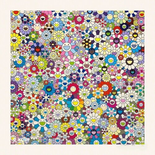Shangri-la Shangri-la Shangri-la Silkscreen van Takashi Murakami, Afdruk te koop op Singulart