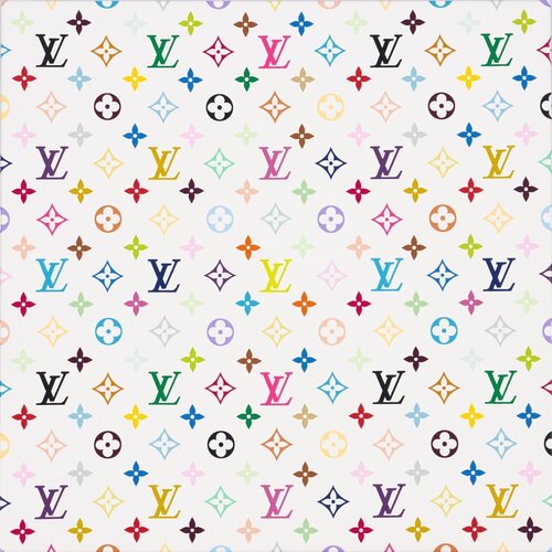 TAKASHI MURAKAMI x Louis Vuitton Monogram Multicolore - White (Limited Edition and Signed) van Takashi Murakami, Afdruk te koop op Singulart
