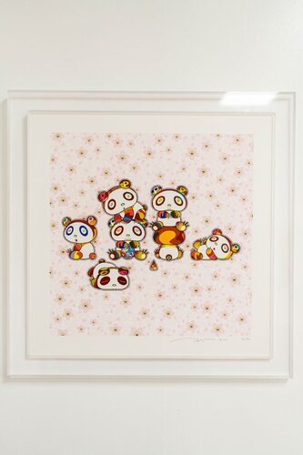 Baby Pandas Cuddling Yay!, 2020 van Takashi Murakami, Afdruk te koop op Singulart